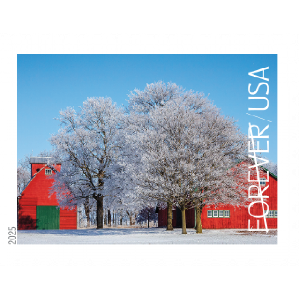 (2025) Winter Landscapes Stamps, Book of 20